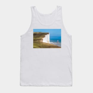 Beachy Head Lighthouse view Tank Top